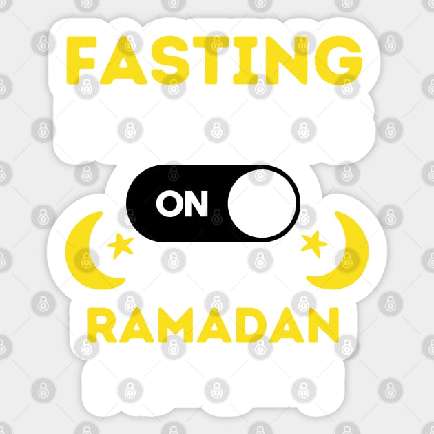 Funny Fasting Mode Is On Happy Ramadan 2022 Sticker by WassilArt